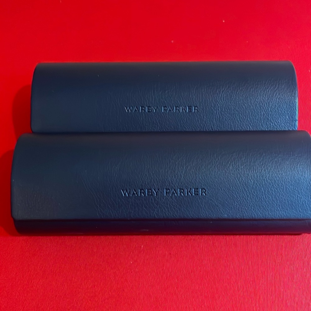 WARBY PARKER EYEGLASS CASES (2)